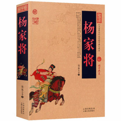 正版现货 中国古典名著百部藏书 杨家将 古典文学名著(明)熊大木小说 杨家将传帝王家臣忠烈侠义 杨家将书杨家将小说杨家将故事