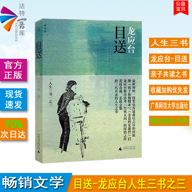 正版包邮 目送 龙应台人生三书彩插新版 中国现当代文学随笔 亲情散文小说 亲爱的安德烈 孩子你慢慢来 经典励志畅销书排行榜