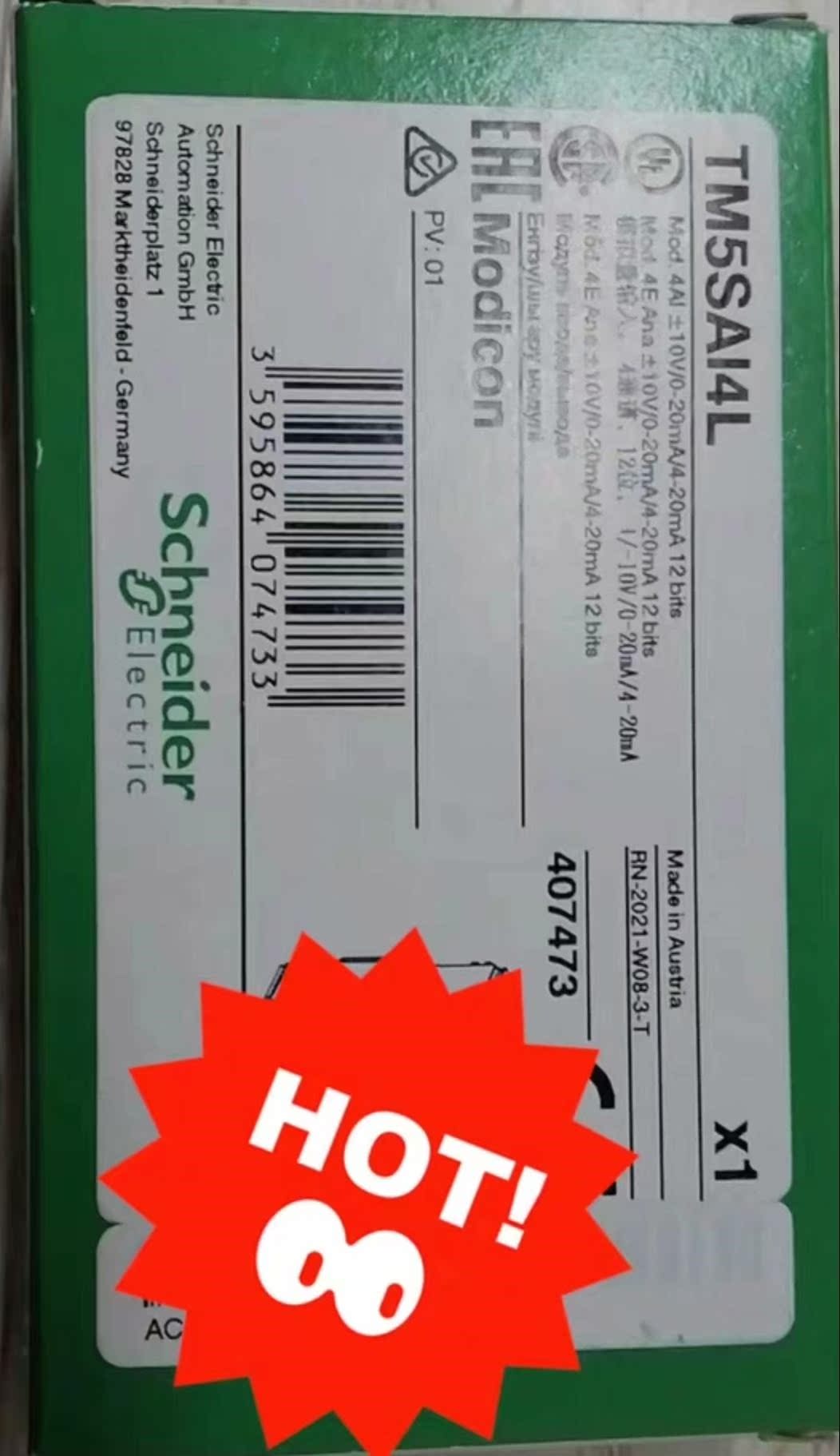施耐德模块 TM5SAI2L  TM5SAI4L 全新原装正