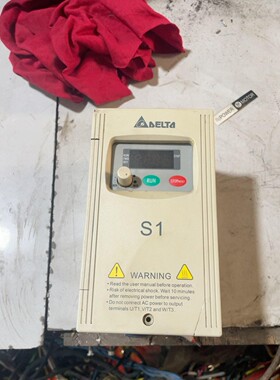 台达变频器0.4kw台达VFD004S21A拆机一台 成色不