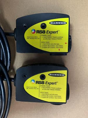 美国邦纳BANNER色标传感器R58ECRGB1   24V