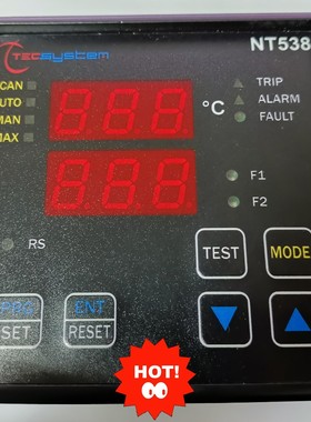 Tecsystem 泰狮 温控器 NT538 变压器电机温控