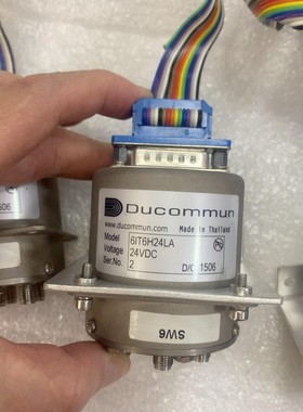 Ducommun射频同轴开关6IT6H24LA. 24V。看