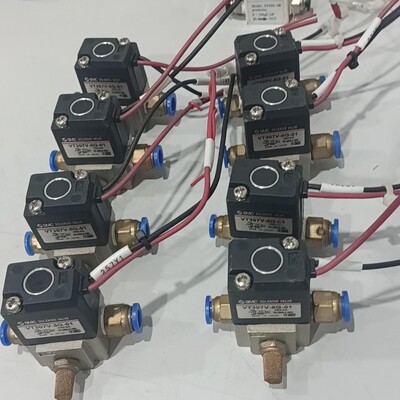 SMC电磁阀VT307-5G-01，现货拆机，数量8，成色新