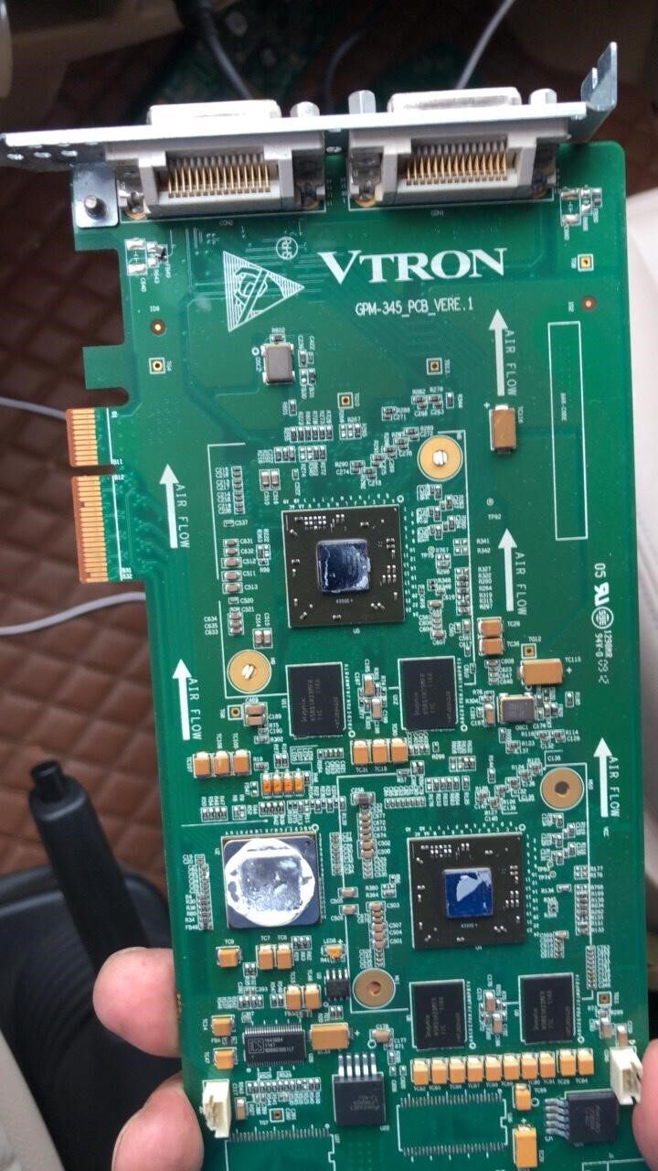 出二手VTRON GPM-345显卡三张 VTRON VTR