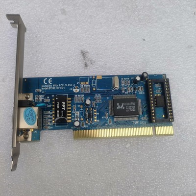 RTL8139D PCI 网卡  拆机  成色新  功能包好