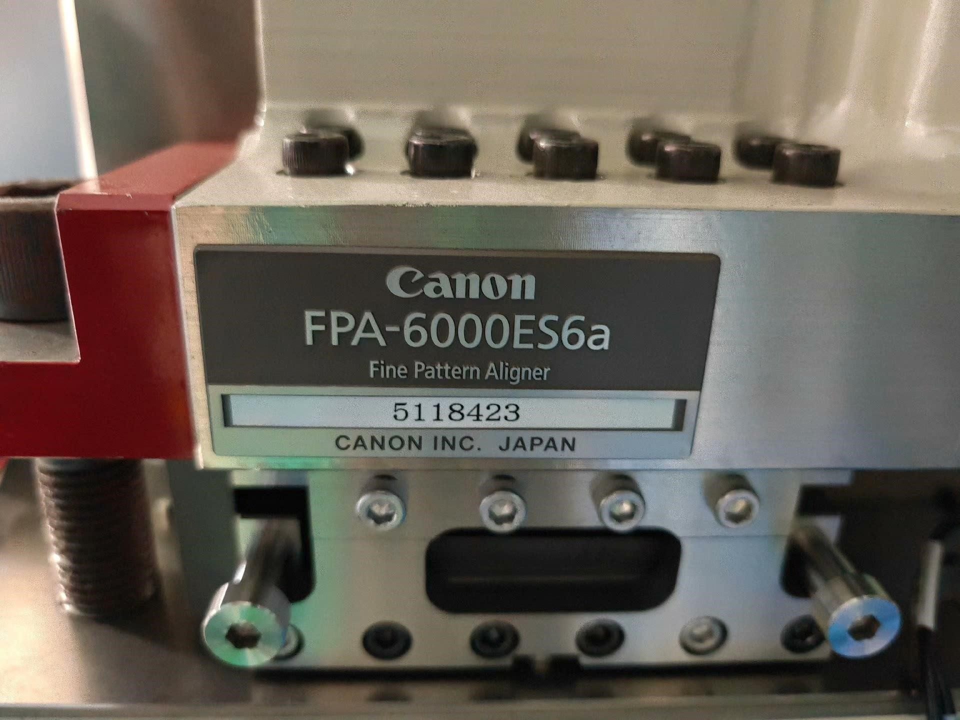 Canon 光刻机 Canon  FPA -6000ES6a