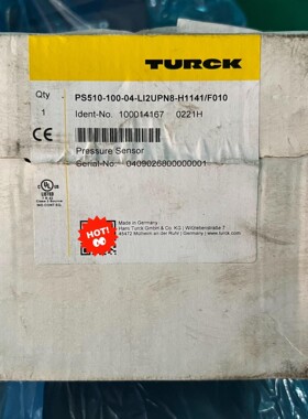 全新图尔克压力传感器PS510-100-04-LI2UPN8