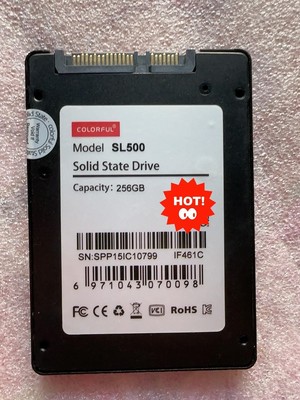 七彩虹SL500 256GB固态硬盘