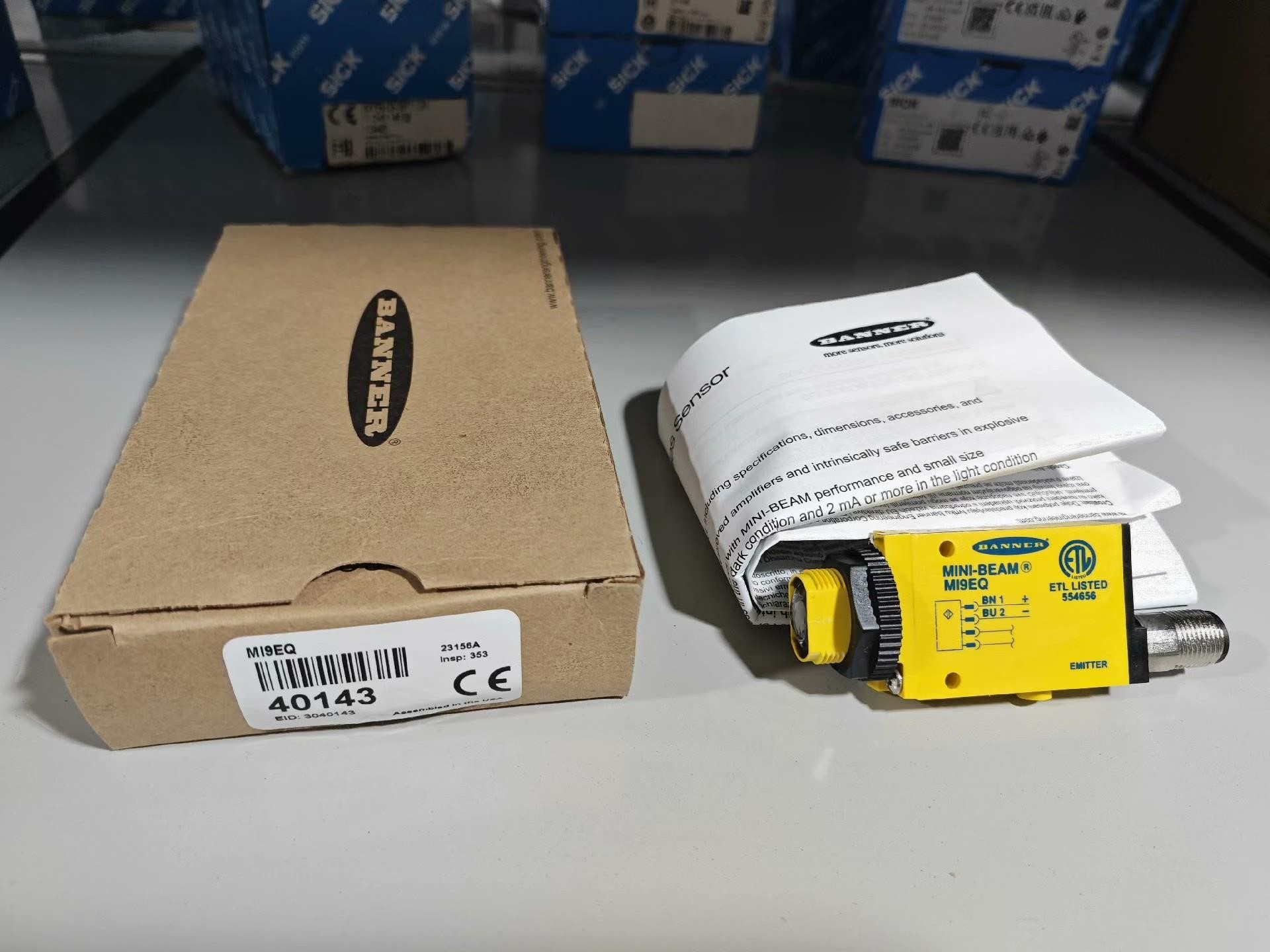 邦纳开关MI9EQ全新原装正品Banner 邦纳M19EQ