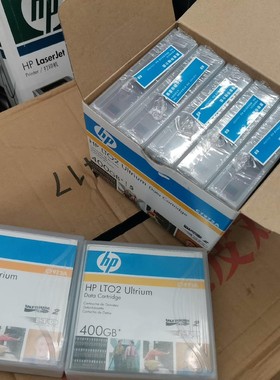 惠普 HP LTO2 C7972A 全新未用，塑封未拆，一纸