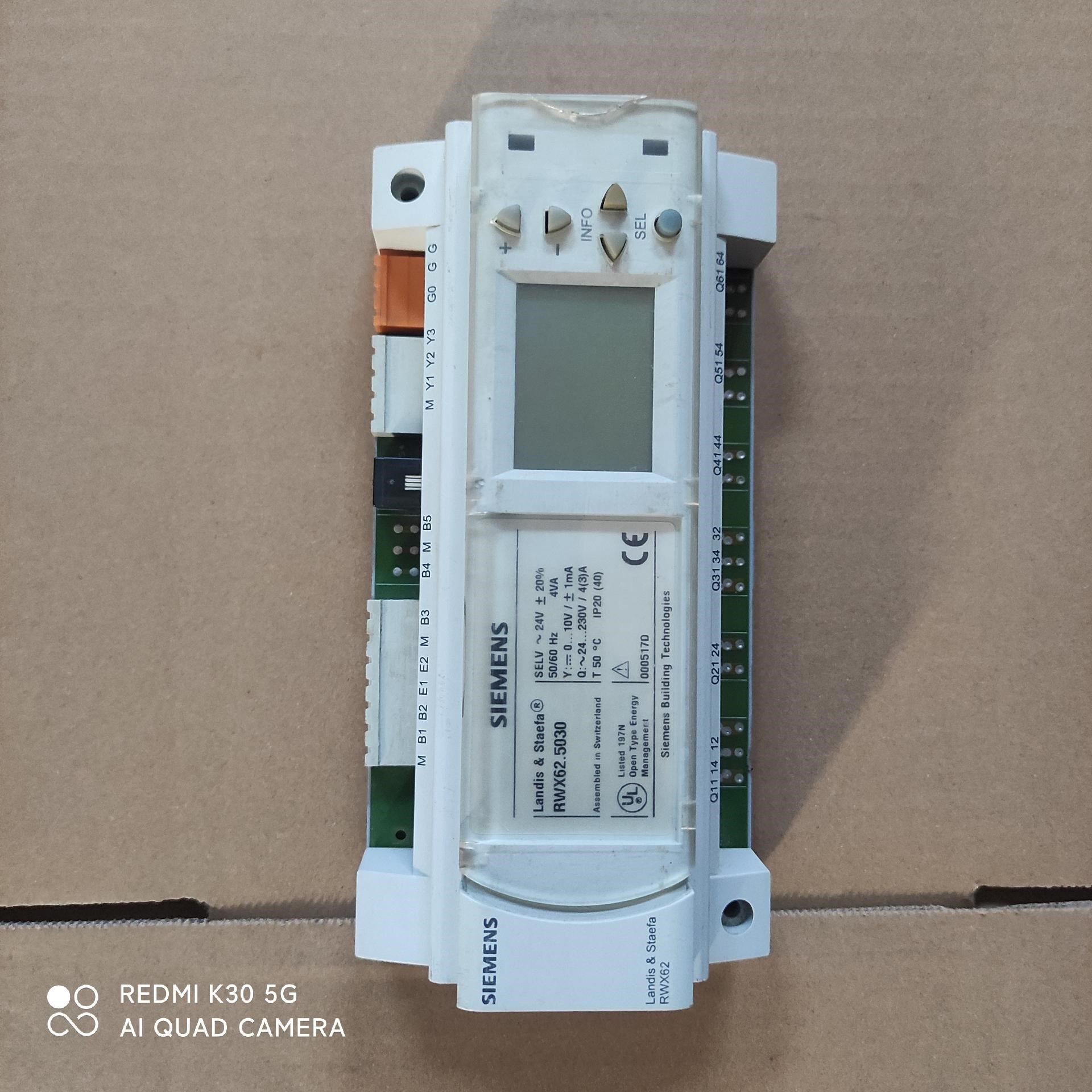 RWX62.5030 西门子PLC多功能控制器模块 工程余货