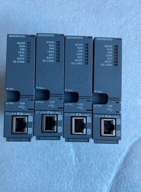三菱Q系列CPU模块Q03UDVCPU二手拆机成色新，年份好