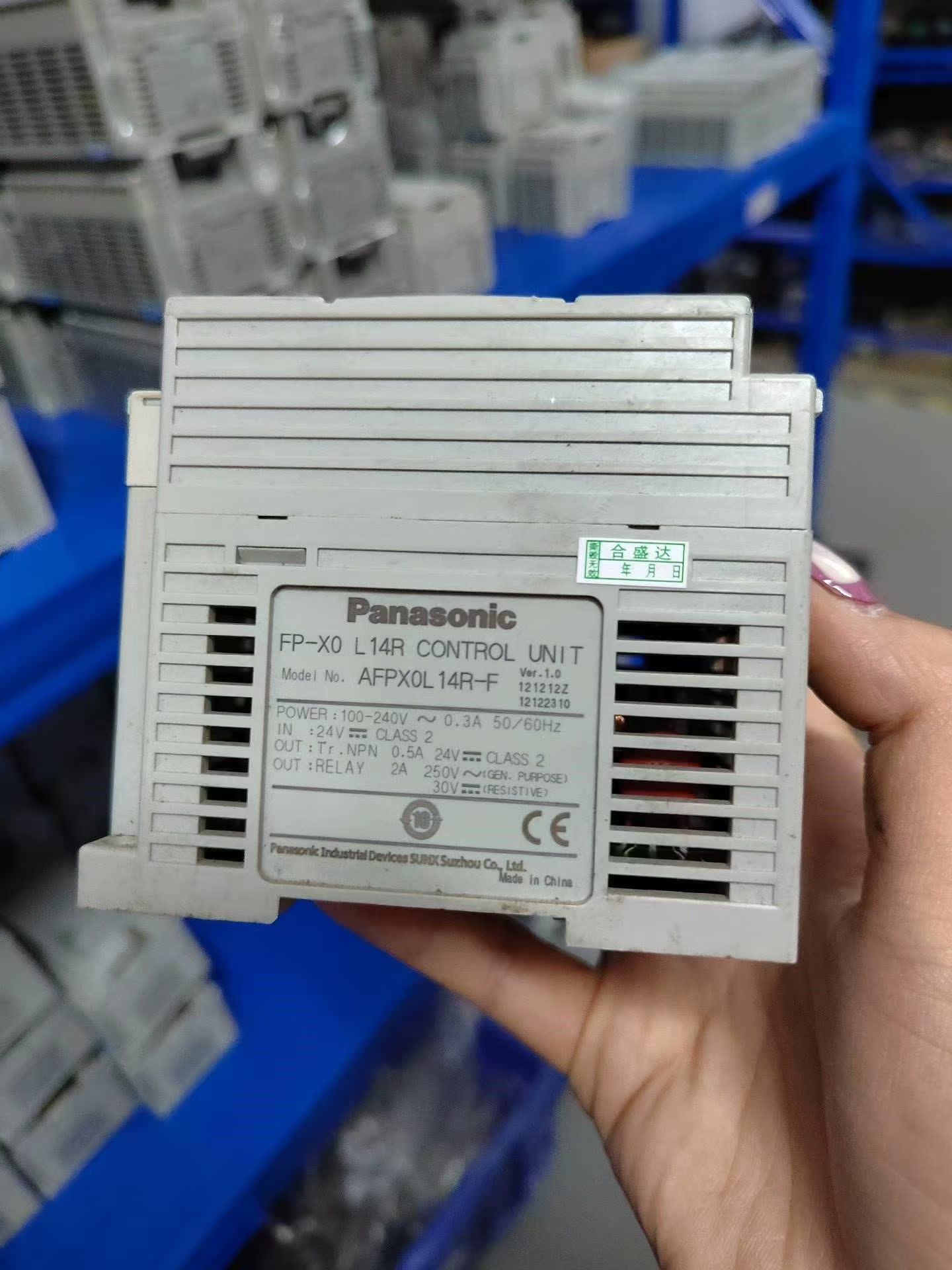 松下PLC   AFPX0L14R-F，现货9台，九成新，测