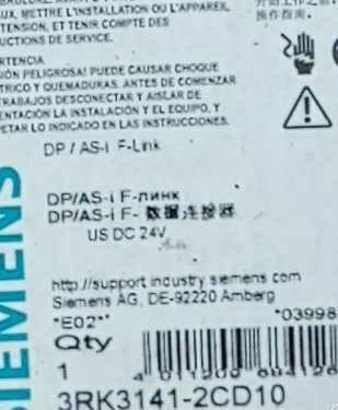 3RK3141-2CD10西门子正品包邮