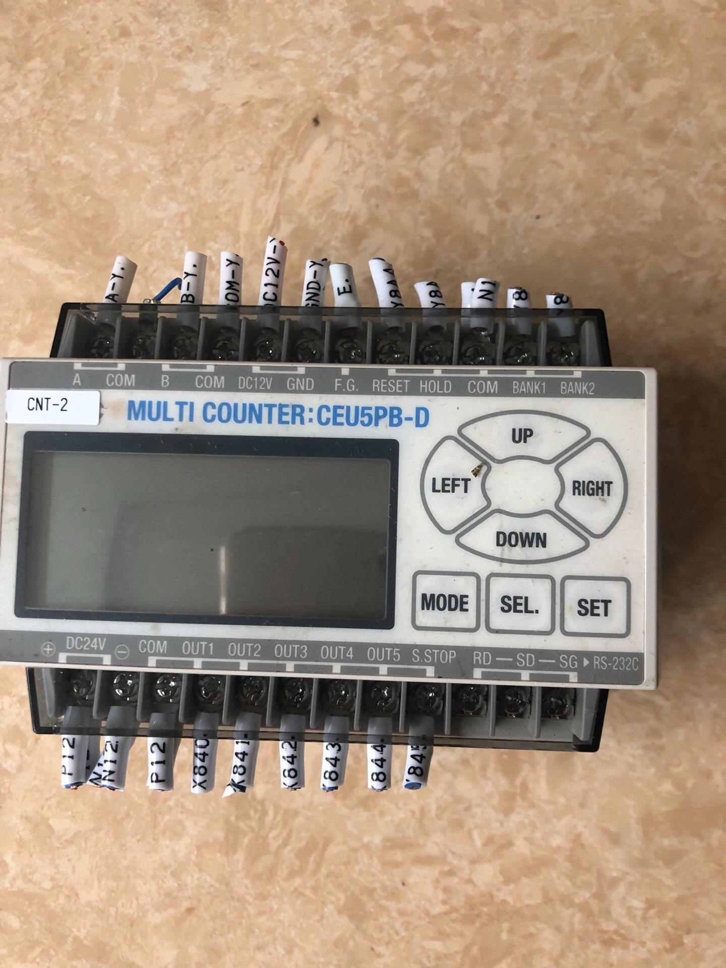 SMC计数控制模块 CEU5PB-D ，实物拍摄。二手拆机。