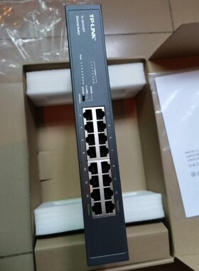 TP-LINK普联全千兆以太网交换机TL-SG1016DT/