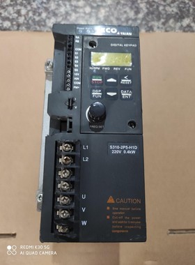 S310-2P5-H1D 东元变频器 二手拆机正品实物图 议