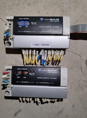 1790D-T8BV8B AB罗克韦尔远程IO模块 二手正品