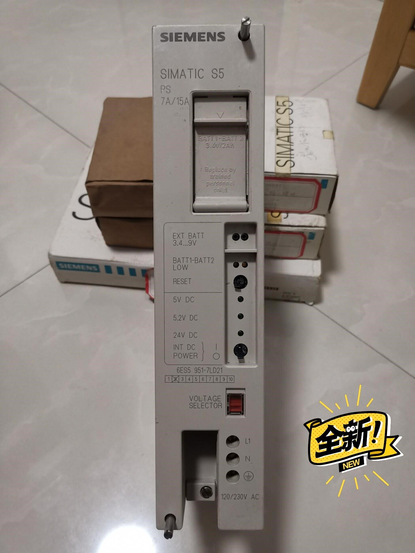 6ES5951-7LD21西门子S5电源PLC可编程控制器P