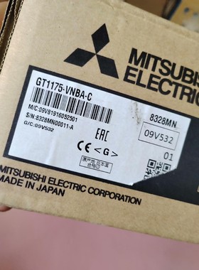 全新三菱触摸屏GT1175-VNBA-C，功能正常，屏幕老化