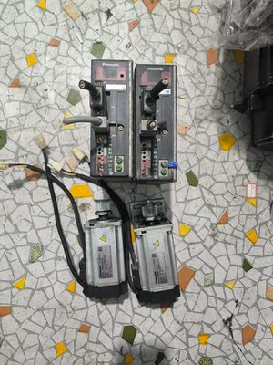 拆机松下伺服套装MBDJT2210+MHMJ042P1S，成