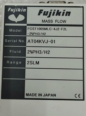 Fujikin/富士金FCST1005MLC气体质量流量计
