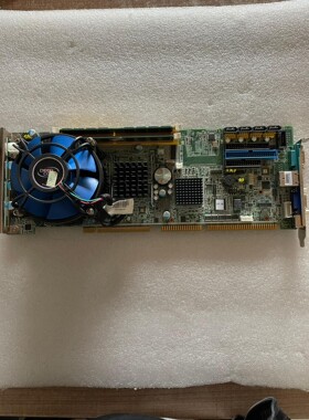 研华工控机主板 PCA6010VG 配CPU 风扇 两条2G
