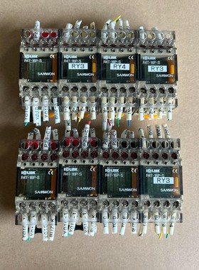 三元IOLINK继电器R4T-16P-S，刚拆机下来的，成色