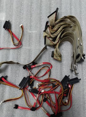 拆机西门子工控机排线硬盘连接线60元一根（红色）；光驱连接线