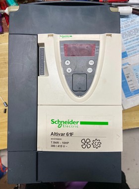 ATV61FHU75N4Z，施耐德变频器，在位拆机，380V