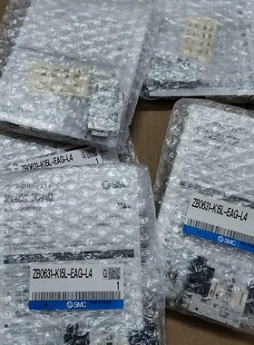 SMC原装全新真空发生器ZB0631-K15L-EAG-L4