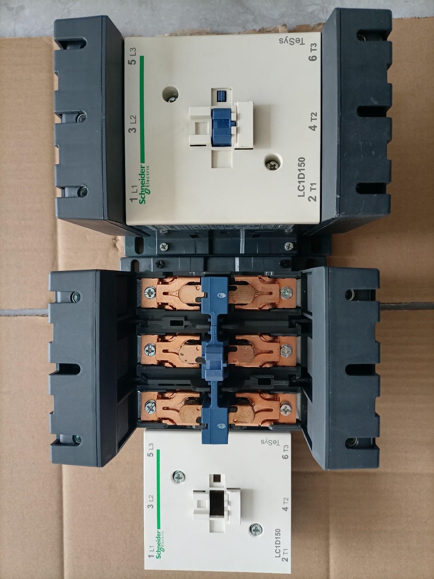 施耐德原装正品交流接触器LC1D150/M7/220V