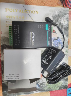 MOXA 5232i —T 宽温串口设备联网服务器，功能正常