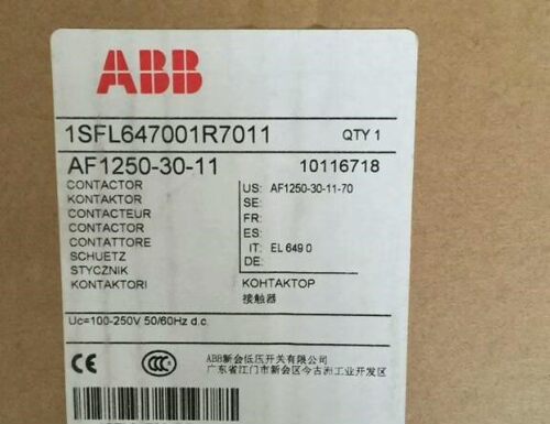 ABB接触器 AF1250-30-11 100-250V A