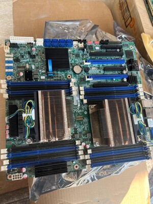 intel S2600cp 英特尔 双路主板  带原配cpu