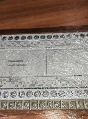 松下PLC  AFPX0L40MR-F 无拆无维修。上电测试