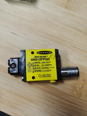 BANNER SM312FPQD 传感器 拆机件功能完好！用