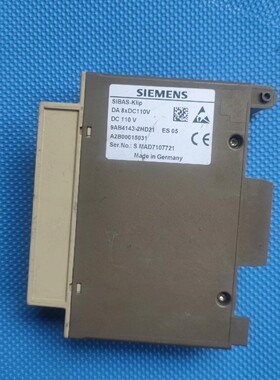 西门子9AB4143-2HD21(1个)，实拍图片，其中有两