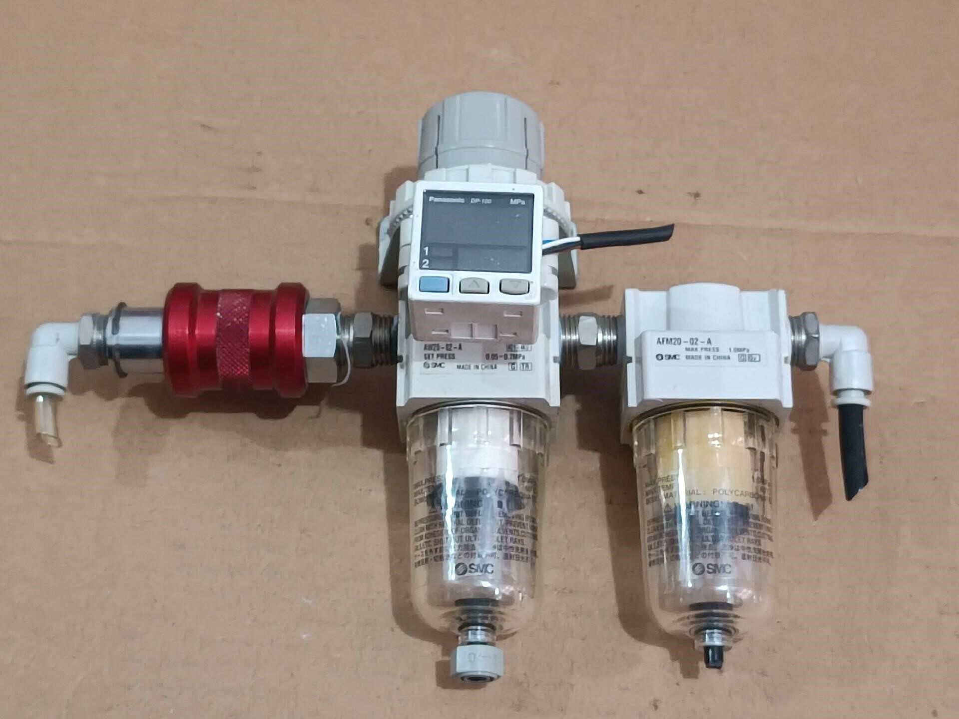 拆机SMC空气过滤器，具体型号看图片一起打包300块