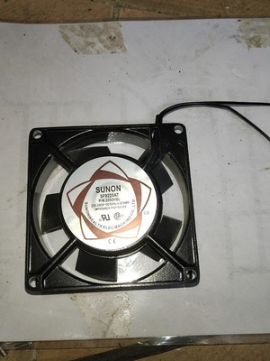 sunon220v铝合金风扇SF9225AT，尺寸长宽92m