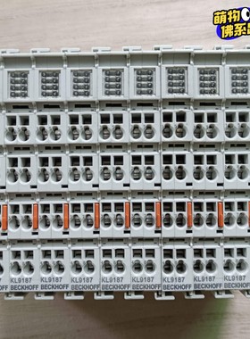 倍福PLC模块 KL9187 原装拆机 成色漂亮，功能完好，