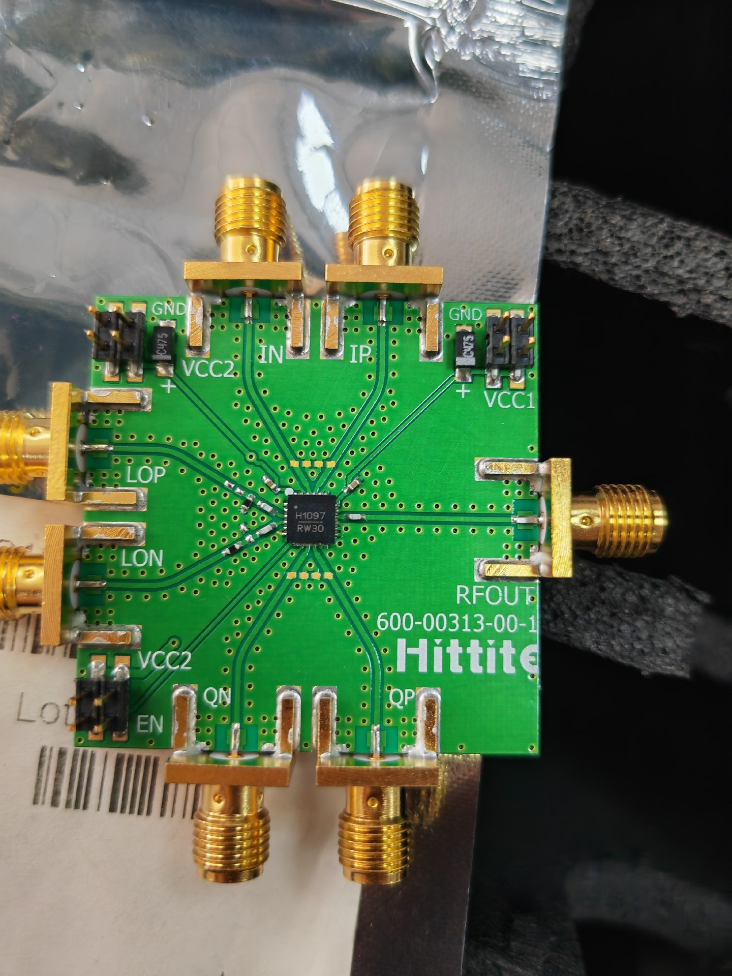 HITTITE 射频RF IQ调制评估板 EVAL01-HM