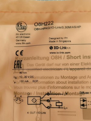 易福门易福门接近开关O8H220 O8H222满足需求量