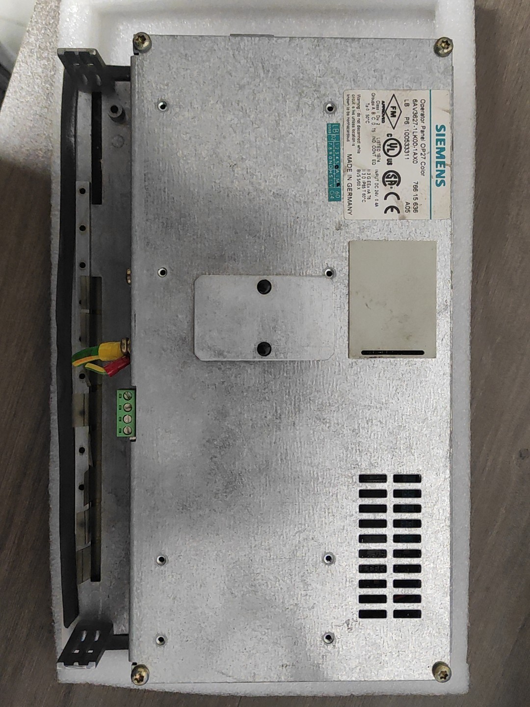 6av3627-1lk00-1ax0西门子触摸屏，实物拍摄，