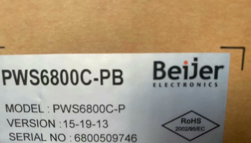 海泰克触摸屏pws6800c