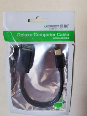 绿联US154  USB TYPE C 公头转USB母头3.