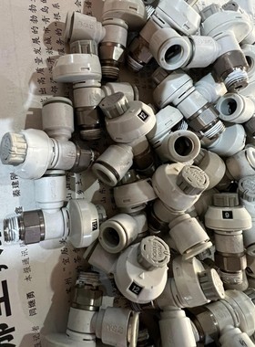 SMC新款带刻度弯头限出调速阀 AS2201FS-01-08