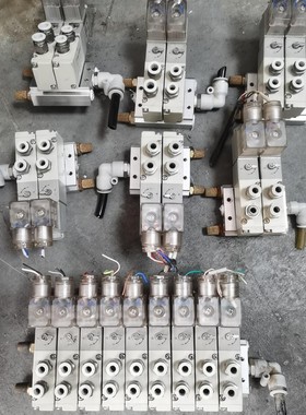 纽立得电磁阀VS2120-02-5DZ换向阀24V气动电磁阀