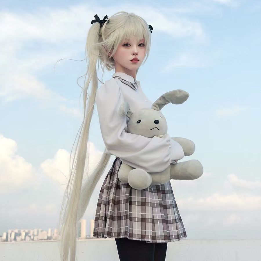 全套cosplay动漫春日野穹水手服